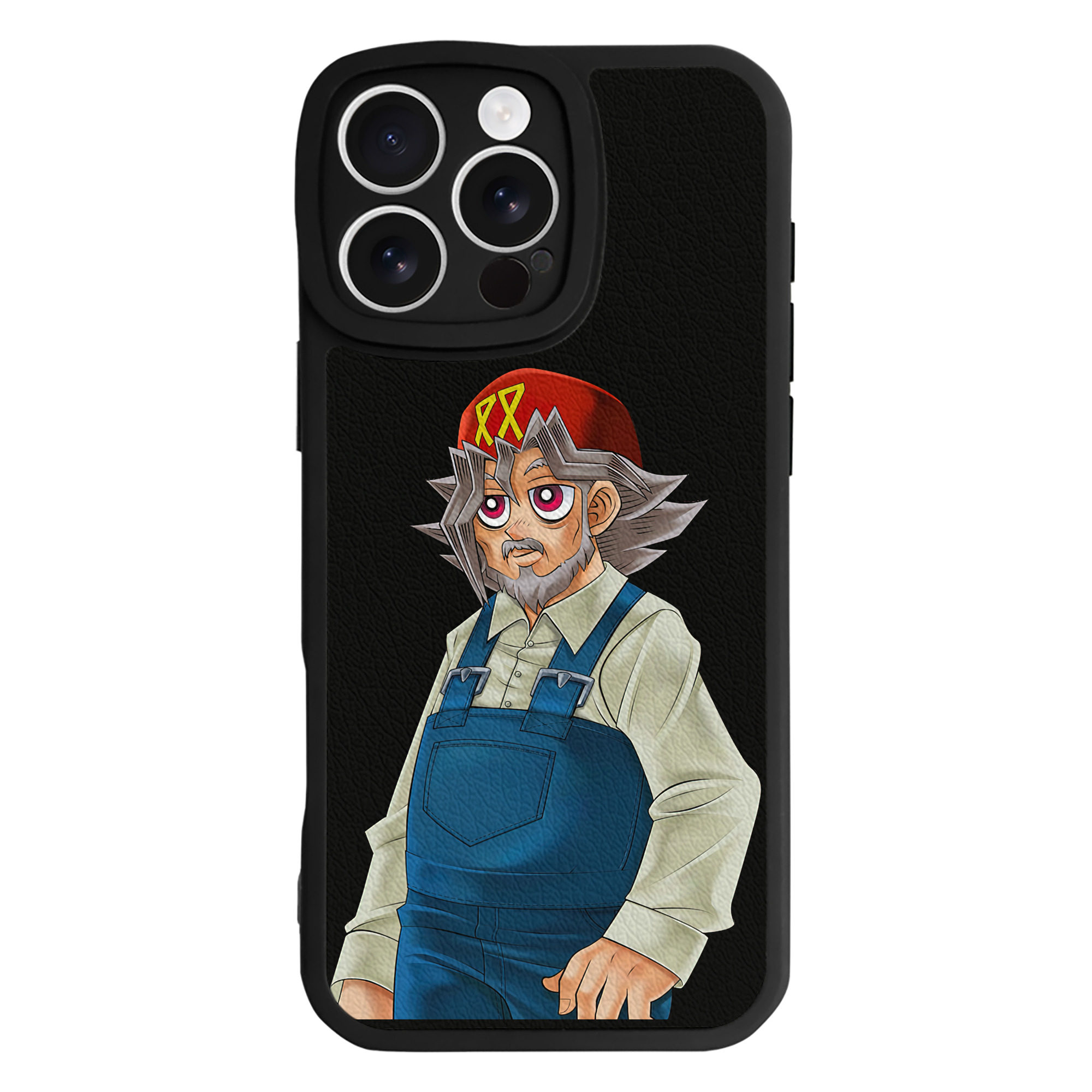 遊☆戯☆王 Yu-Gi-Oh! 【iPhone 16シリーズ対応】シリコンスマホケース（レザー調） 材質：シリコン